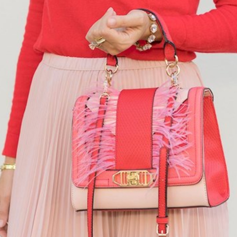 Aldo Chic Feather Bag
